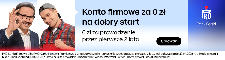 PKO Konto Firmowe – wygoda i bezpieczeństwo dla Twojej firmy